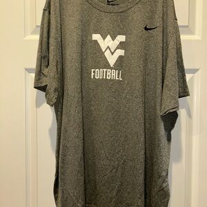 Nike Gray West Virginia Football Men's Shirt